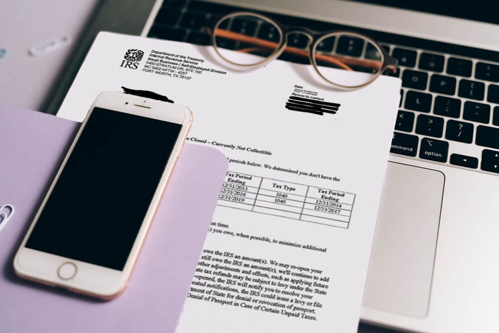 irs letter currently not collectible irs letter currently not collectible