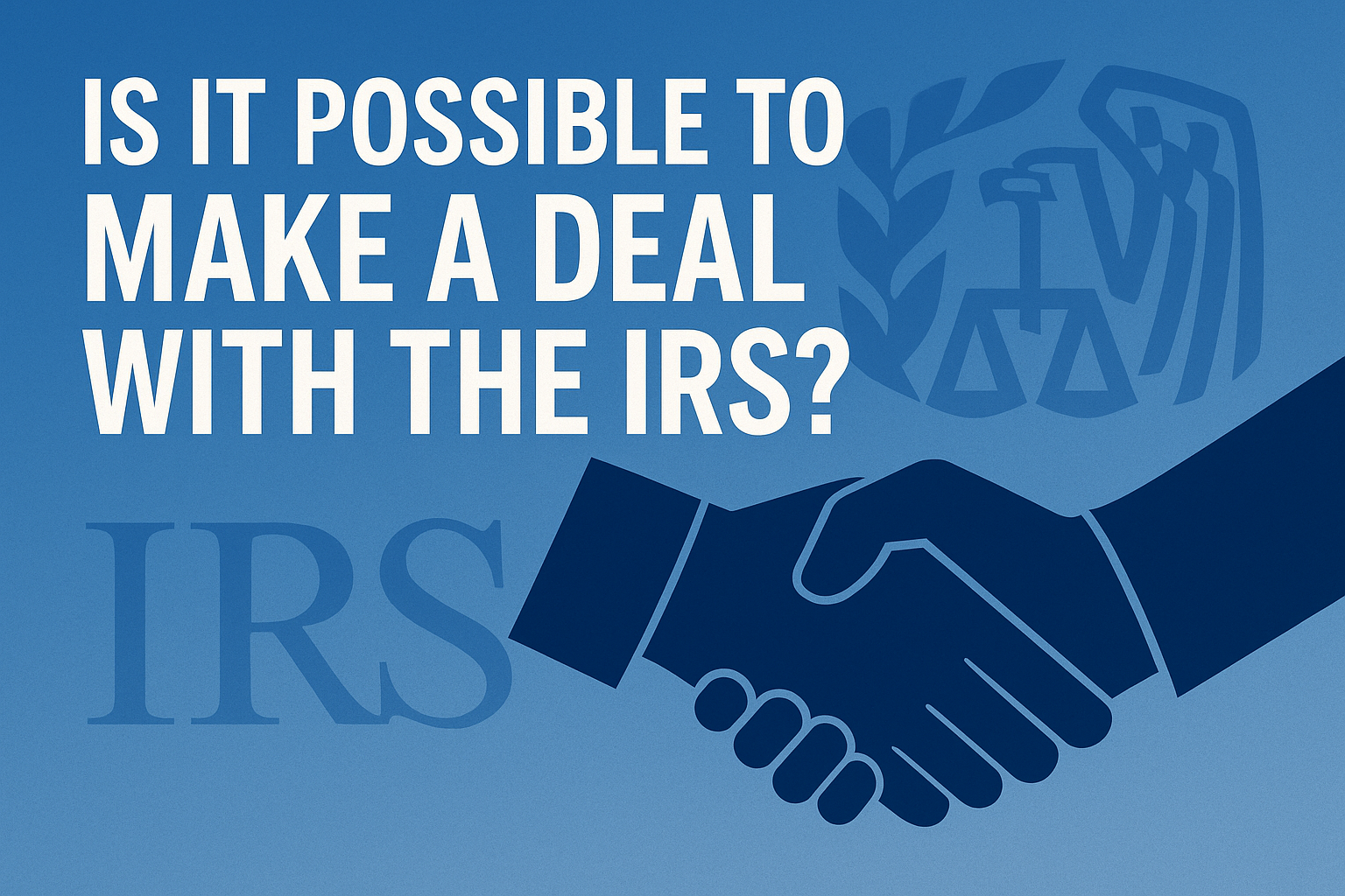 I Can’t Pay in Full — Will the IRS Let Me Make Payments?