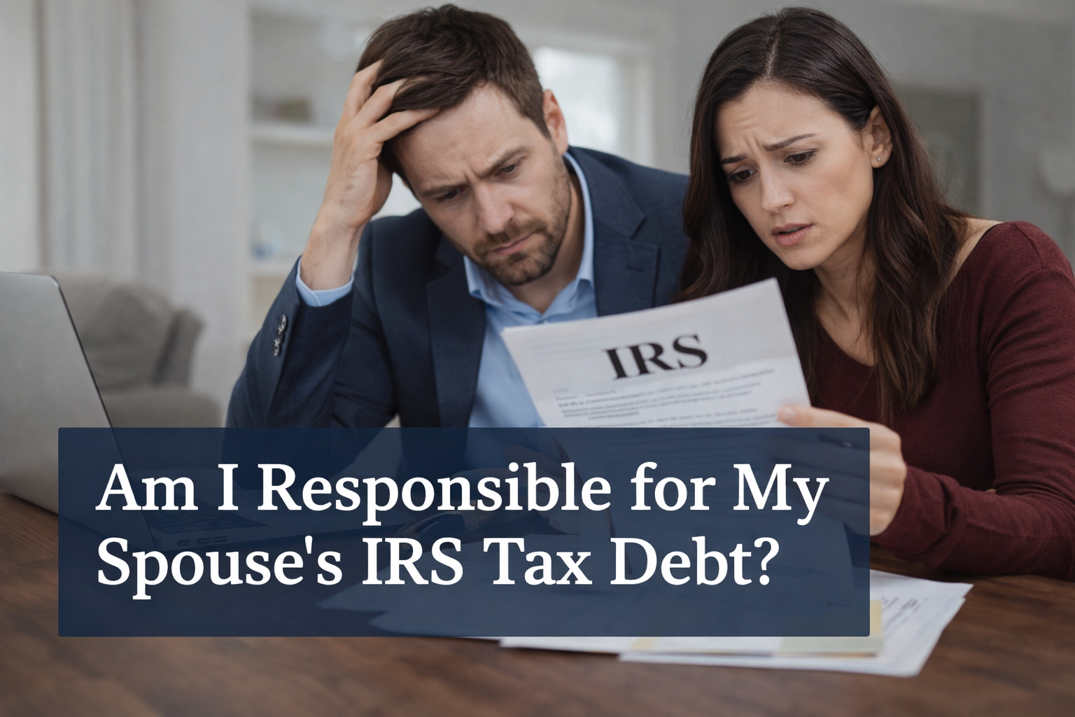 Spouse’s IRS Tax Debt | Am I Responsible?